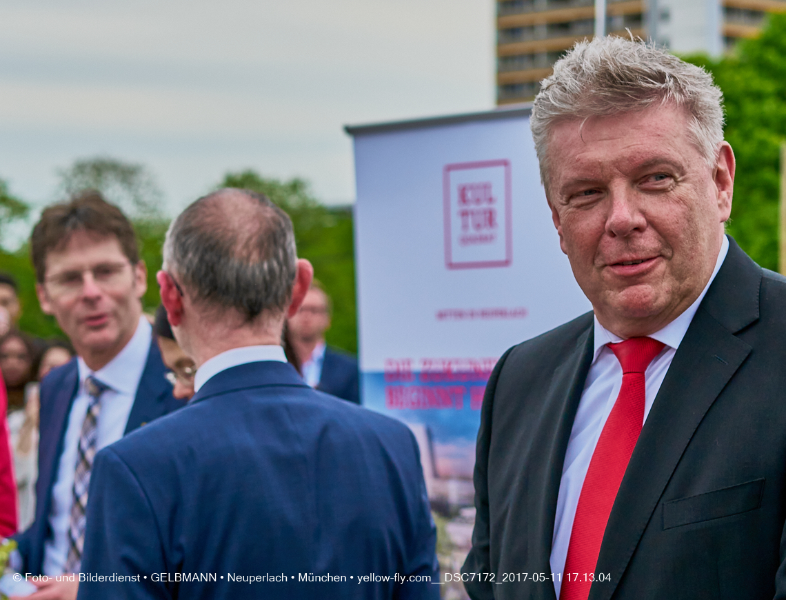 11. Mai 2017 - Grundsteinlegung für die LOGE und dem Kulturquadrat in Neuperlach